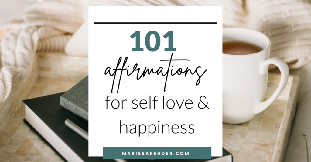 positive affirmations for self love